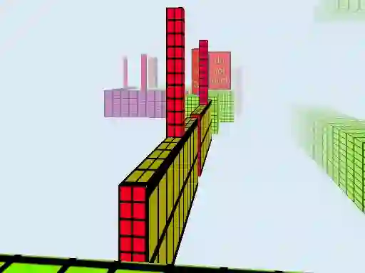 שפּיל Bloxy Block Parkour אָנליין