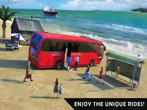 שפּיל Floating water surface bus אָנליין