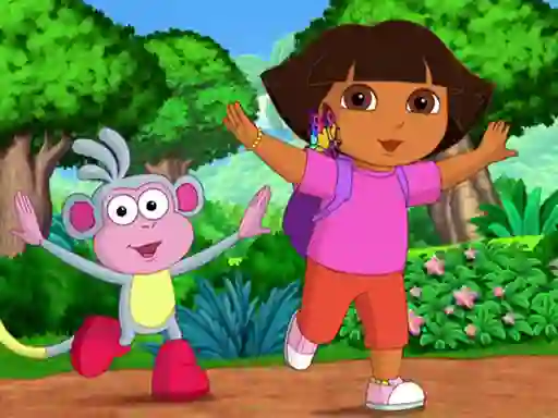 שפּיל Dora The Explorer Coloring אָנליין