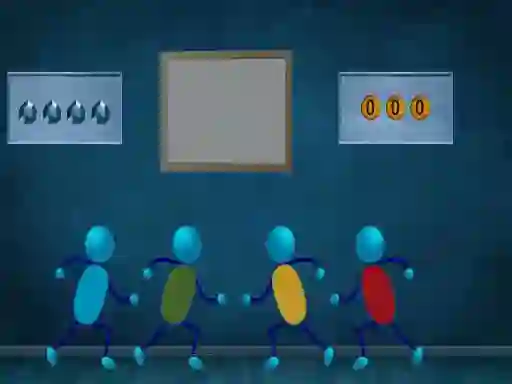 שפּיל Blue house escape אָנליין