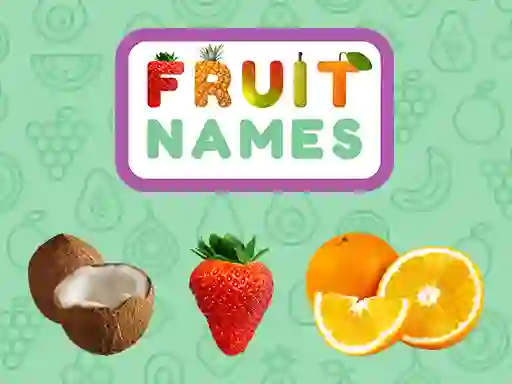 שפּיל Fruit Names אָנליין