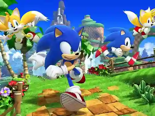 שפּיל Sonic Adventure Run אָנליין
