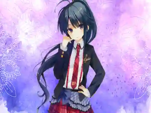 שפּיל Anime Girls Jigsaw אָנליין