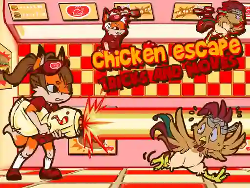 שפּיל Chicken Escape Tricks and moves אָנליין