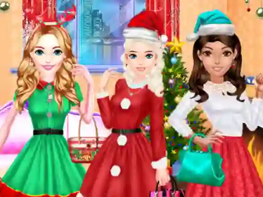 שפּיל Fashion Girls Christmas Party אָנליין