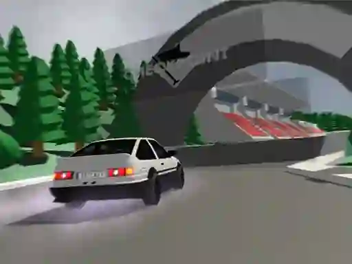שפּיל Low poly car racing אָנליין