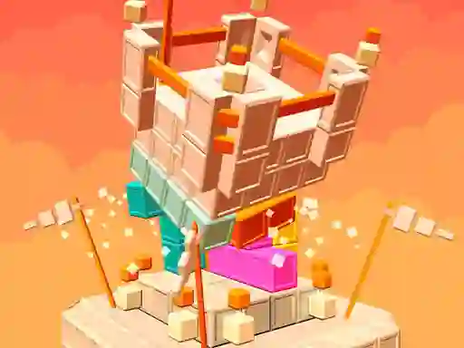 שפּיל Demolish Castle Puzzle אָנליין