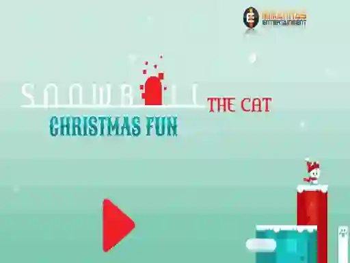 שפּיל Snowball The Cat Christmas Fun אָנליין