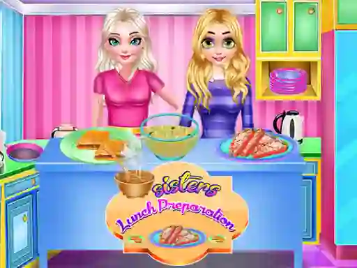 שפּיל Sisters Lunch Preparation אָנליין