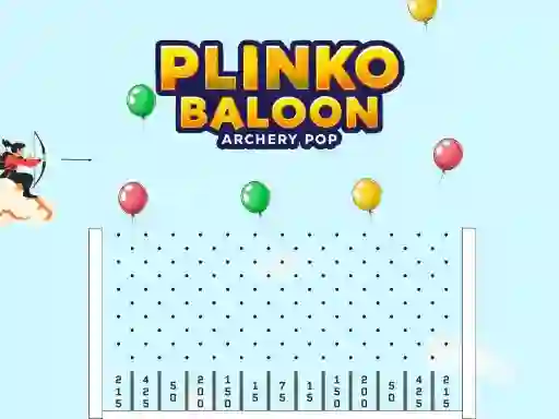 שפּיל Plinko Ballon Archery Pop אָנליין