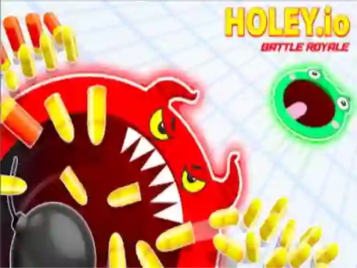 שפּיל Holey.io battle royale אָנליין