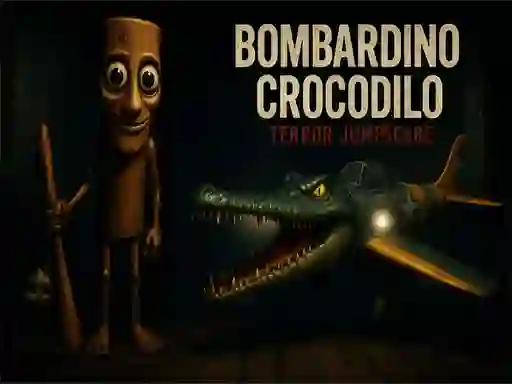 שפּיל Bombardino Crocodilo Terror Jumpscare אָנליין