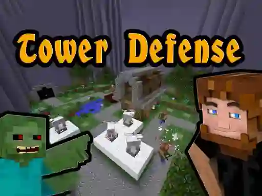 שפּיל Minecraft Tower Defense אָנליין