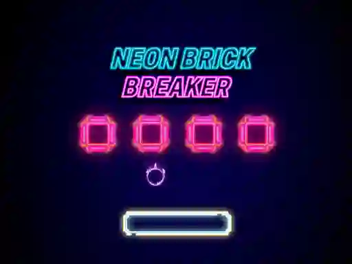 שפּיל Neon Brick Breaker אָנליין