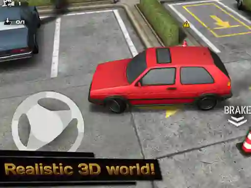 שפּיל Backyard car Parking אָנליין