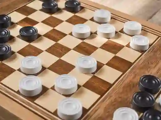 שפּיל Checkers Two Player אָנליין