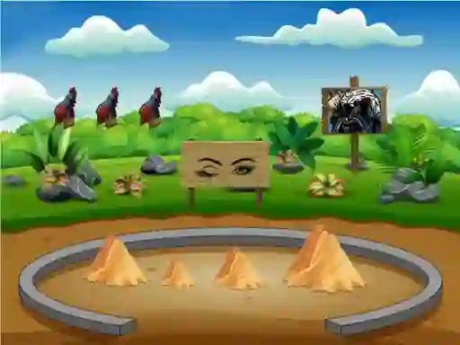 שפּיל Find the Ostrich tag אָנליין