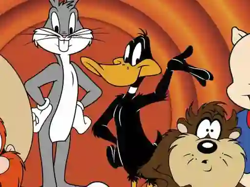 שפּיל Looney Tunes Jigsaw Puzzle Collection אָנליין