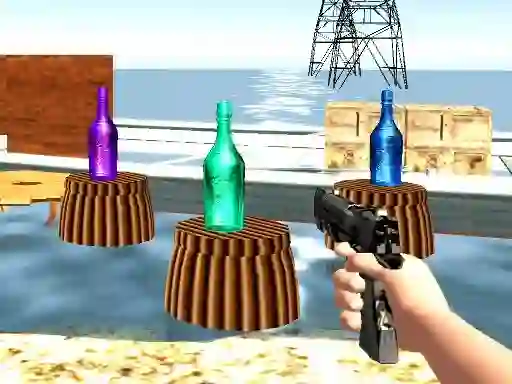 שפּיל Bottle Shooter games אָנליין