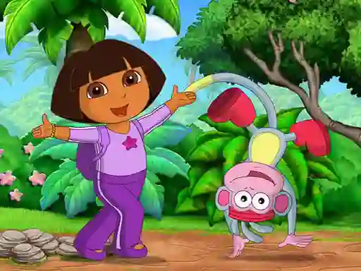 שפּיל Find 7 Differences Dora אָנליין
