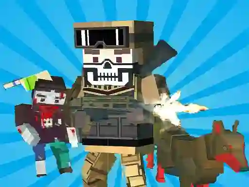 שפּיל Crazy Pixel Apocalypse 9 אָנליין
