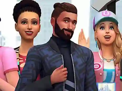 שפּיל Sims Jigsaw Puzzle Collection אָנליין