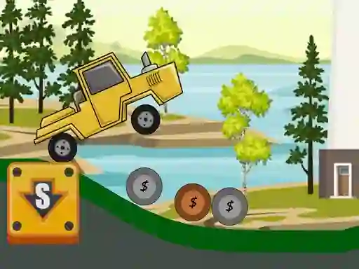 שפּיל Hill Climb Tractor 2D אָנליין