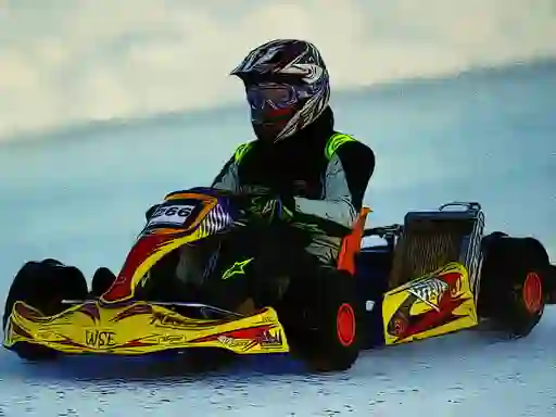 שפּיל Kart Racing Jigsaw אָנליין