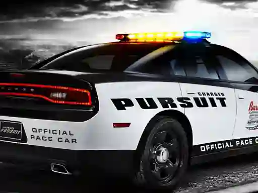 שפּיל Police Cars Slide Puzzle אָנליין