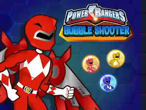 שפּיל Power Rangers Bubble Shoot אָנליין