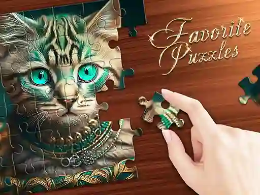 שפּיל Favorite Puzzles: jigsaw game אָנליין