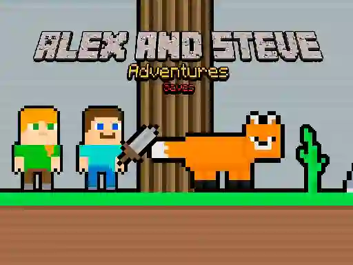שפּיל Alex and Steve Adventures Saves אָנליין