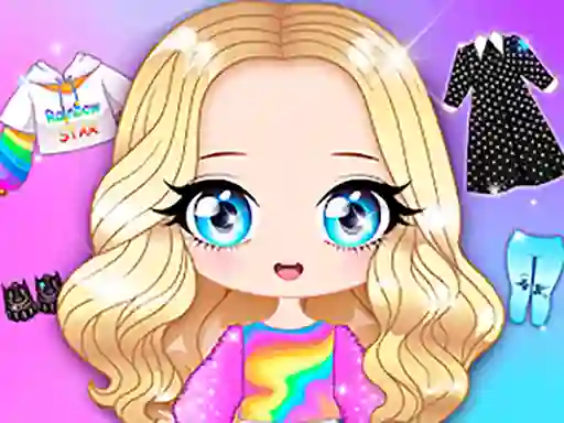 שפּיל Chibi Beauty Salon Dress Up And Spa אָנליין