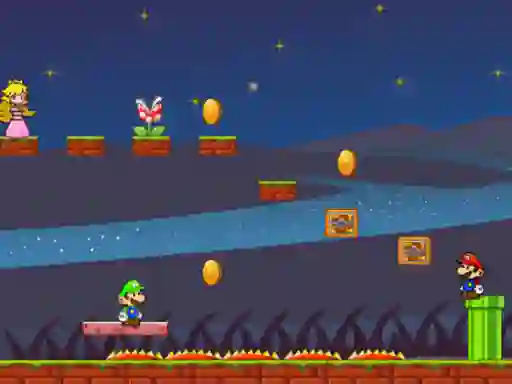 שפּיל Mario Bros Save Princess אָנליין