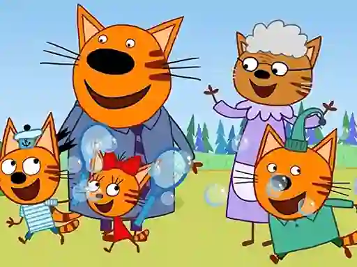 שפּיל Cat Family Educational Games אָנליין