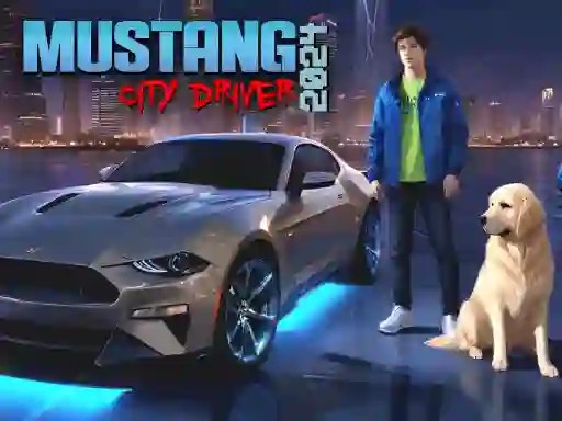 שפּיל Mustang City Driver 2024 אָנליין