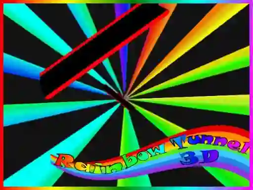שפּיל Rainbow Tunnel 3D אָנליין