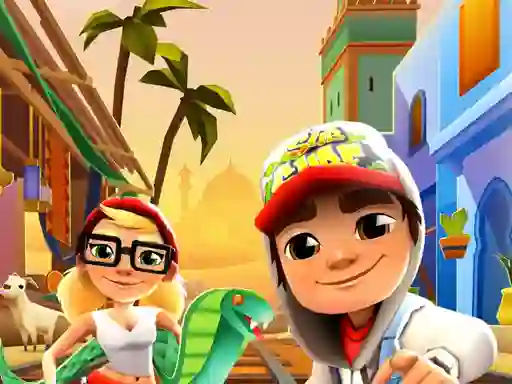 שפּיל Subway Surfers World Tour: Marrakesh אָנליין