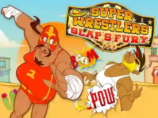 שפּיל Super Wrestlers : Slaps Fury אָנליין