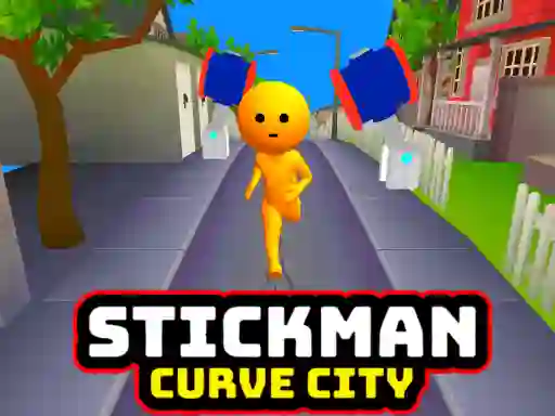 שפּיל Stickman Curve City אָנליין