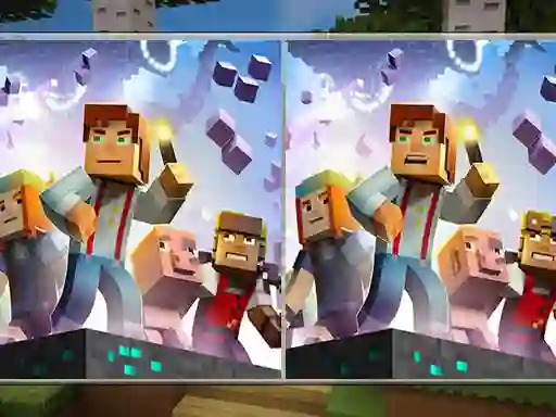 שפּיל Minecraft Differences אָנליין
