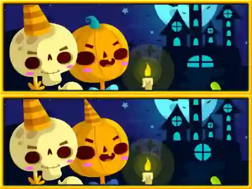 שפּיל Find Differences Halloween אָנליין