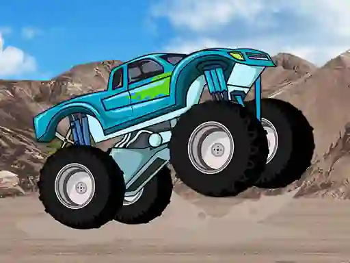 שפּיל Monster Truck Wheels 2 אָנליין