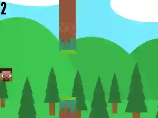 שפּיל MC Flappy Steve אָנליין