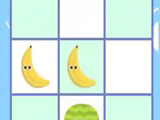 שפּיל Juicy Tic Tac Toe Battle אָנליין