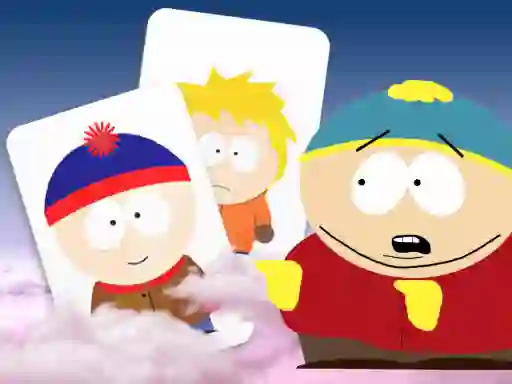 שפּיל South Park memory card match אָנליין