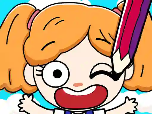 שפּיל Draw Happy Puzzle אָנליין
