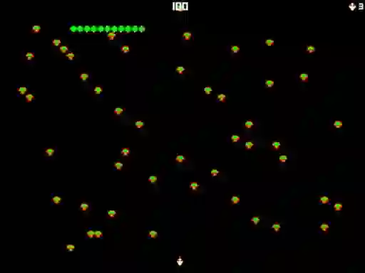 שפּיל Centipede Attack 2D אָנליין