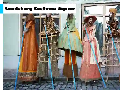 שפּיל Landsberg Costume Jigsaw אָנליין