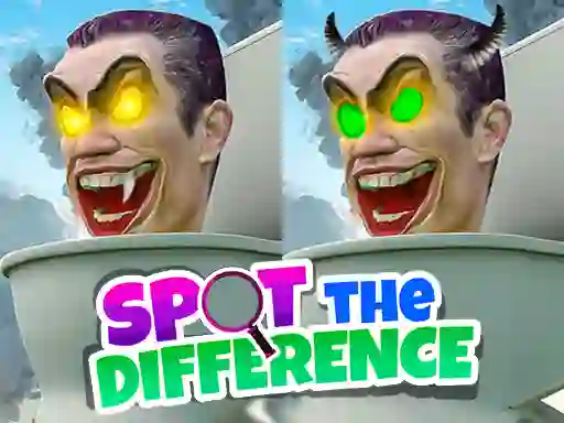 שפּיל Skibidi Toilet Spot the Difference אָנליין